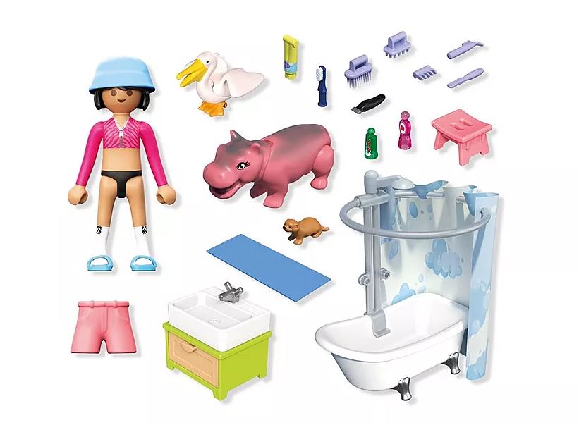 PLAYMOBIL Animals & Friends: Tierischer Badespass 71950 - Bild 3