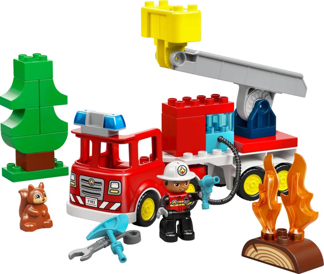 LEGO DUPLO Löschauto mit Schlauch und Feuerwehrmann 10473 - Bild 1