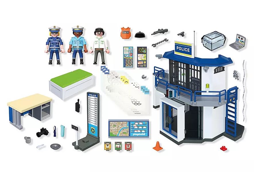 PLAYMOBIL City Action Polizeiwache mit Fahndungsraum 71874 - Bild 3