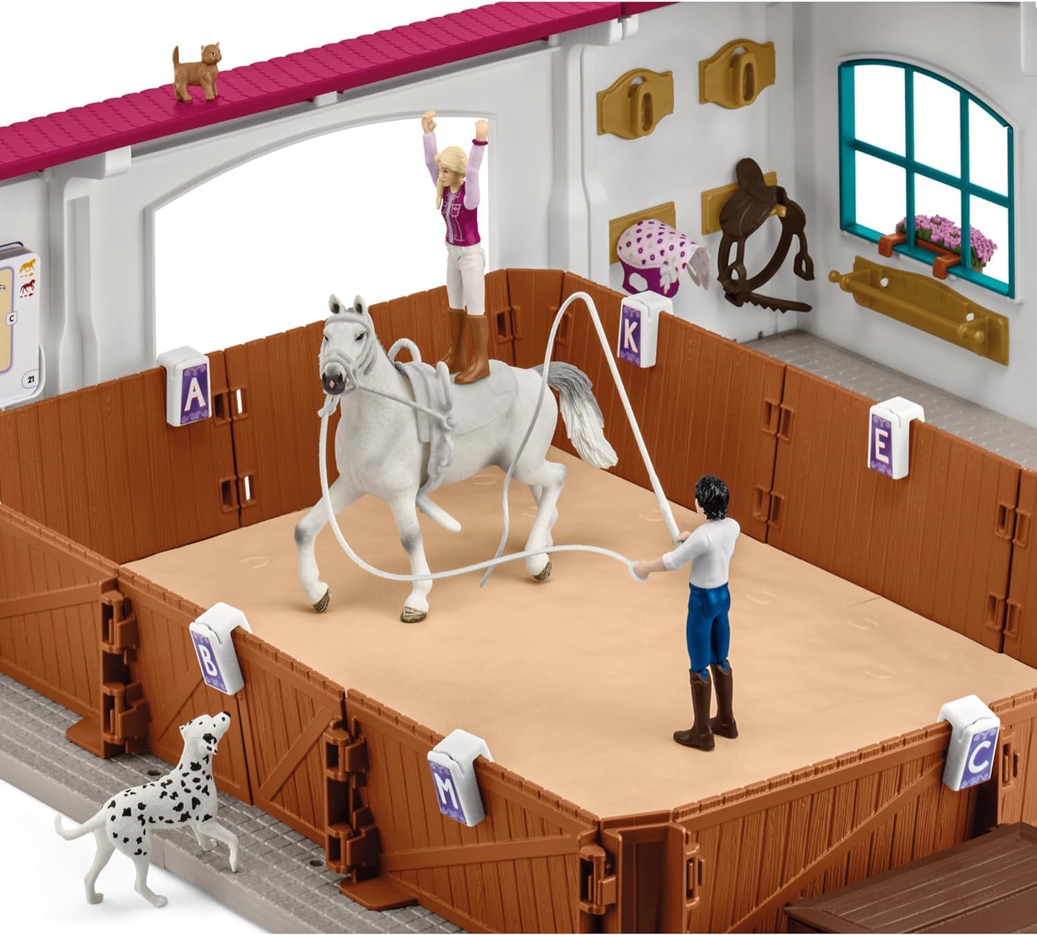 SCHLEICH Horse Club 42639 Reithalle Peppertree - Bild 8
