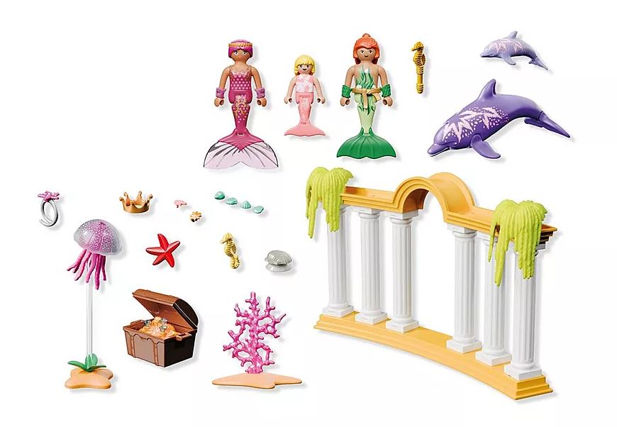 Playmobil Princess Magic Meerjungfrauen-Schatz mit Delfinen 71861 - Bild 3