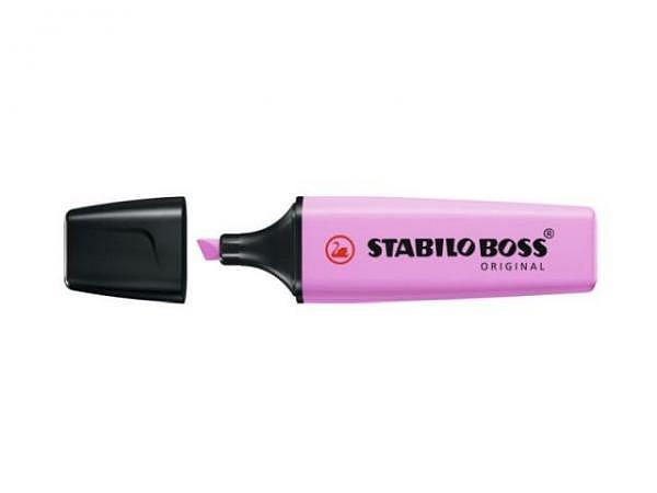 Stabilo Boss pastell purpurrot - Bild 2