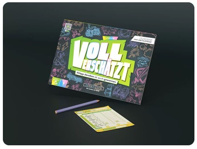 Denkriesen- Voll Verschätzt- A4 Block Junior Edition - Bild 3