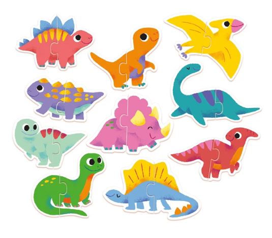 Puzzle Duo Dinosaurier - Bild 3