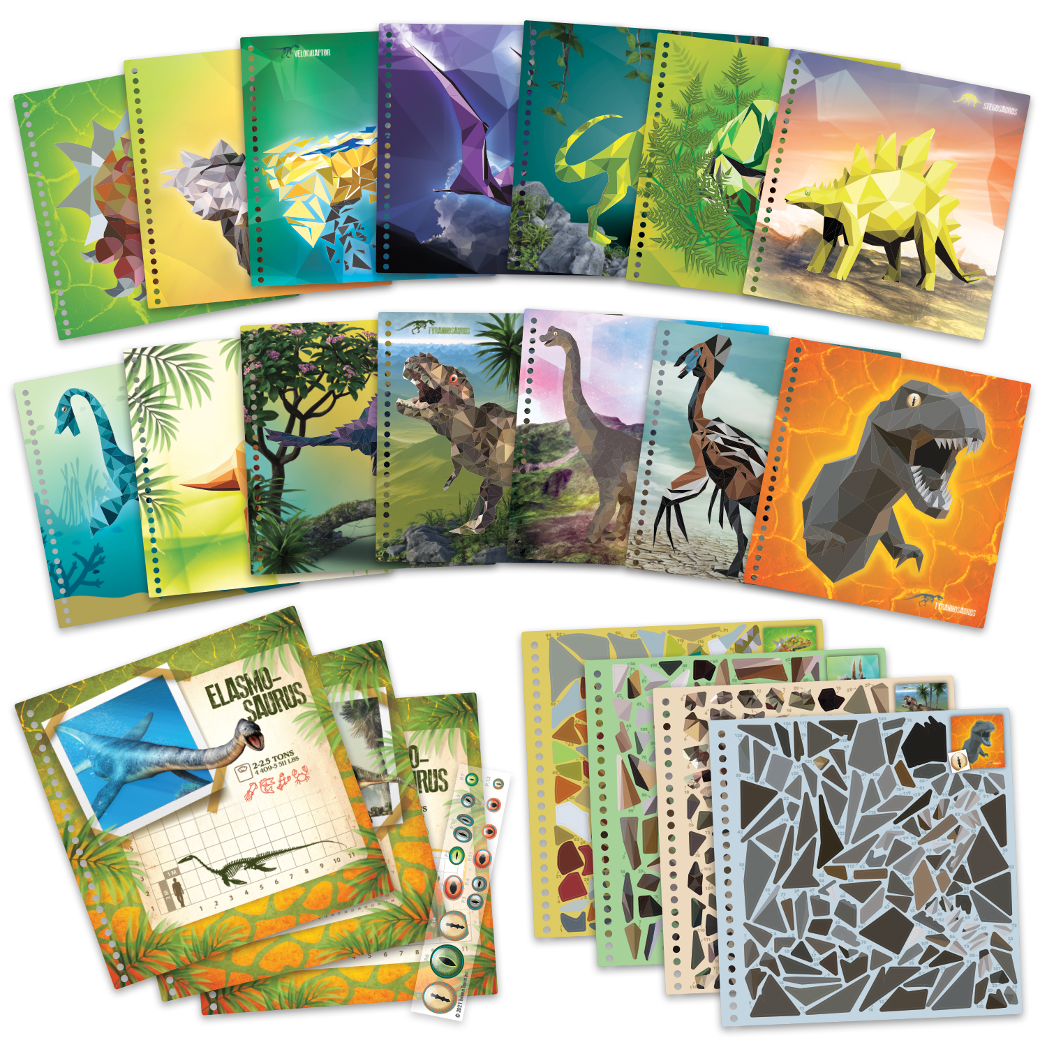 Dinosart Creative Book Sticker - Bild 3