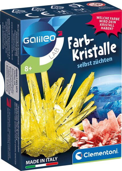 Galileo-Mini Set Farb-Kristalle selbst züchten - Bild 1
