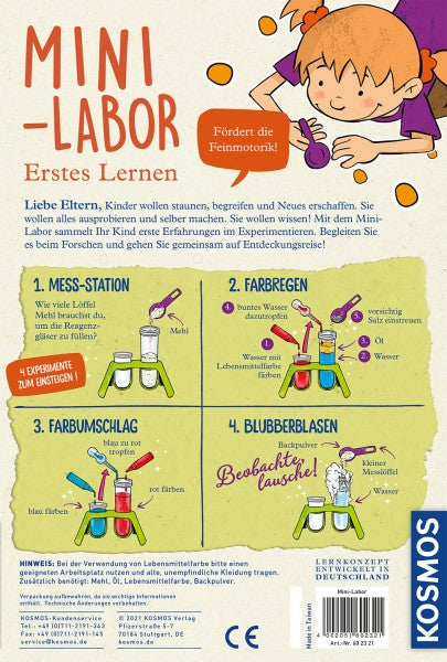 Kosmos Mini Labor: Lernen, Forschen, Entdecken - Bild 2