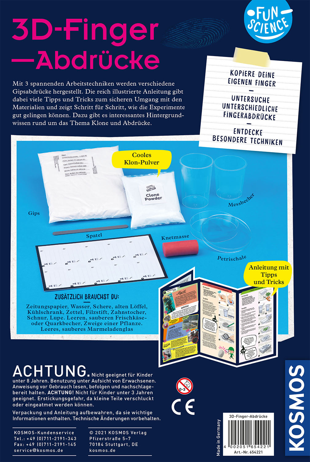 Fun Science 3D - Fingerabdrücke - Bild 5
