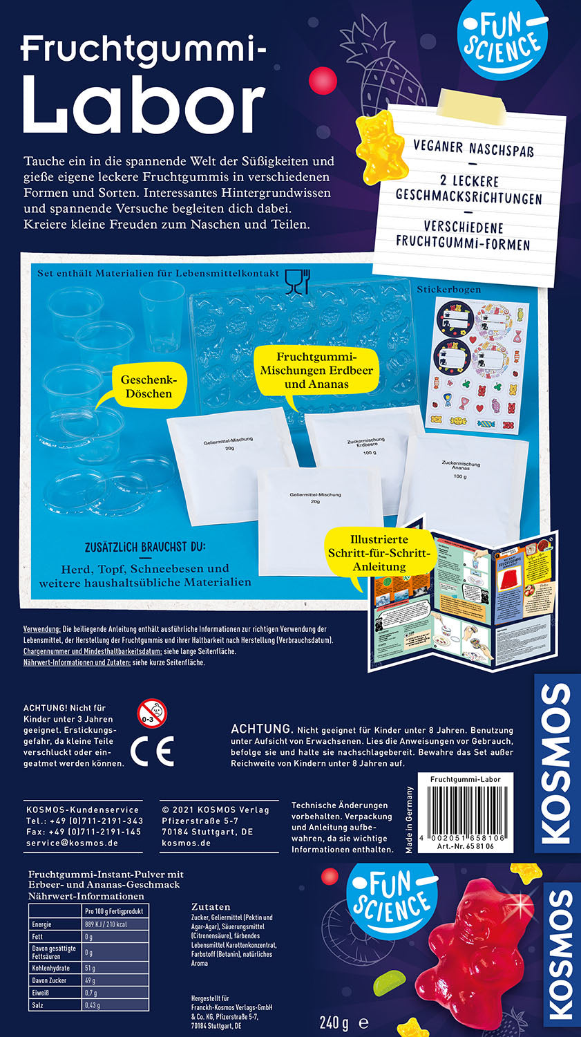 Kosmos Fun Science Fruchtgummi-Labor - Bild 2