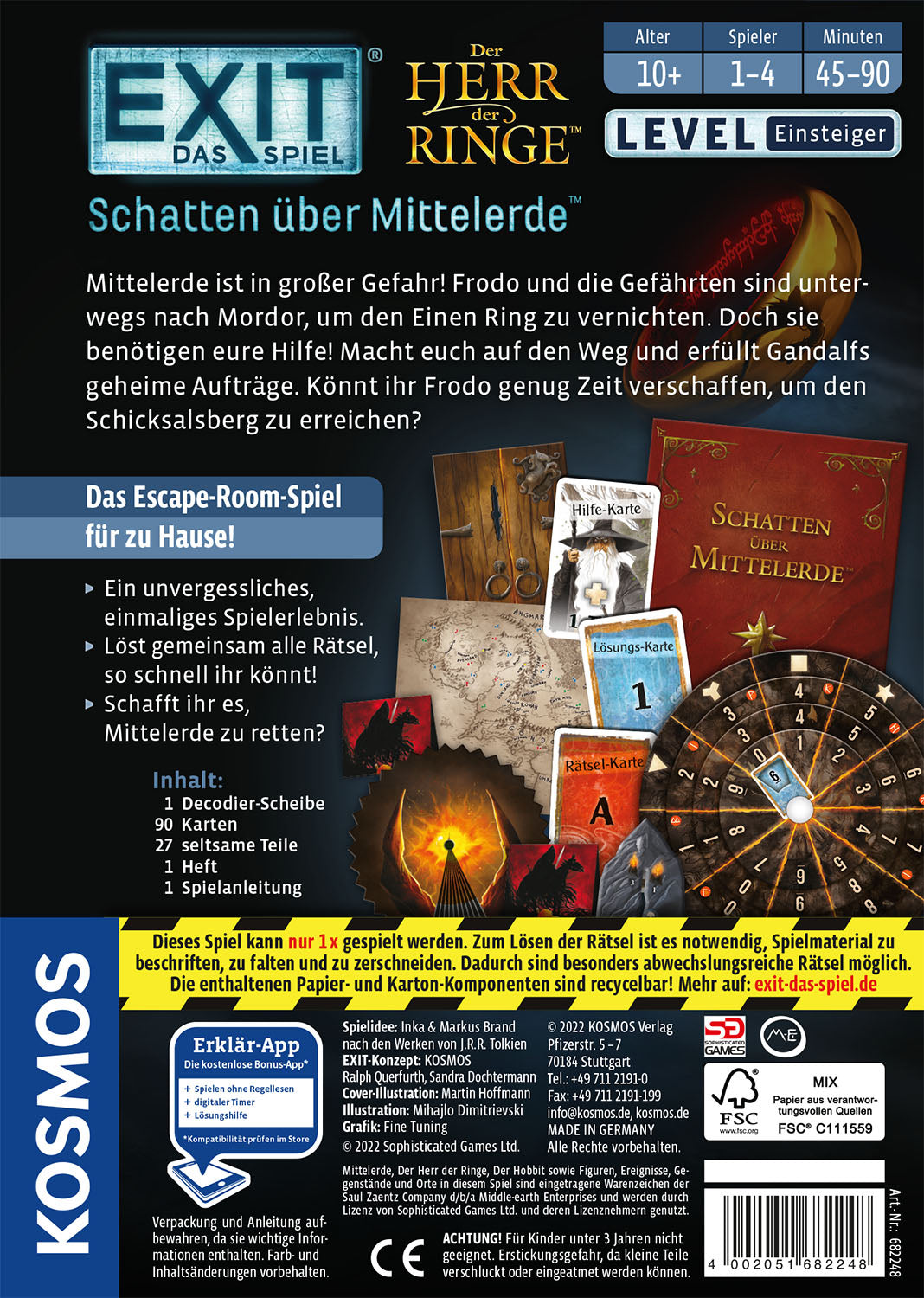 Exit das Spiel Schatten über Mittelerde - Bild 6