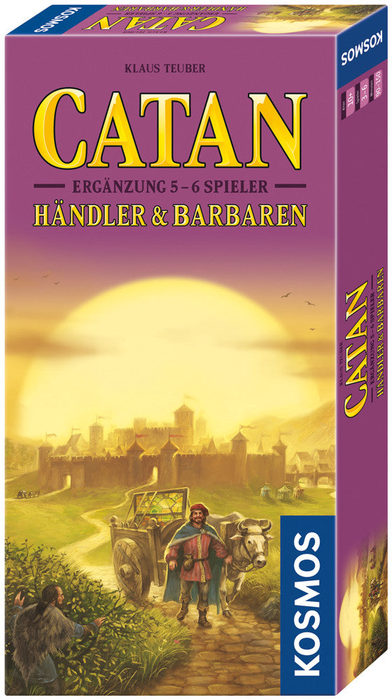 Catan Ergänzung 5-6 Spieler Händler & Barbaren - Bild 1