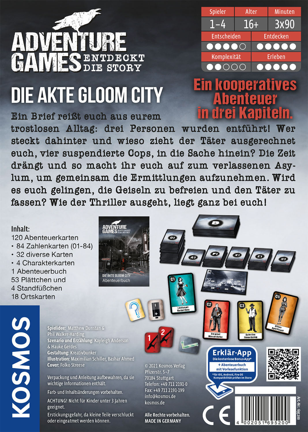 Kosmos AdventureGames Die Akte Gloom City - Bild 2