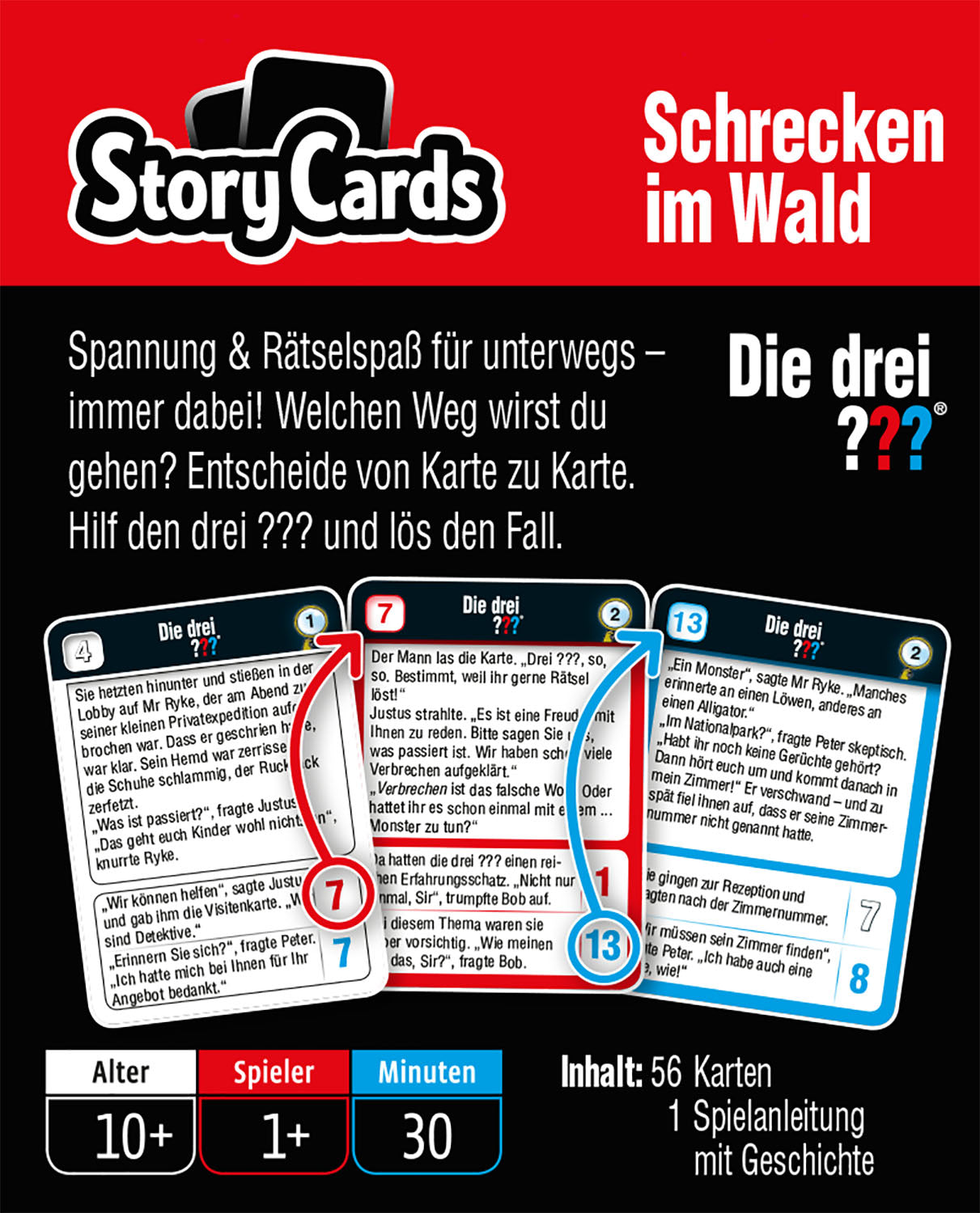 Die drei ??? Story Cards Schrecken im Wald - Bild 2