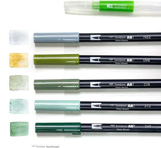 Tombow Watercolor-Set Greenery - Bild 3