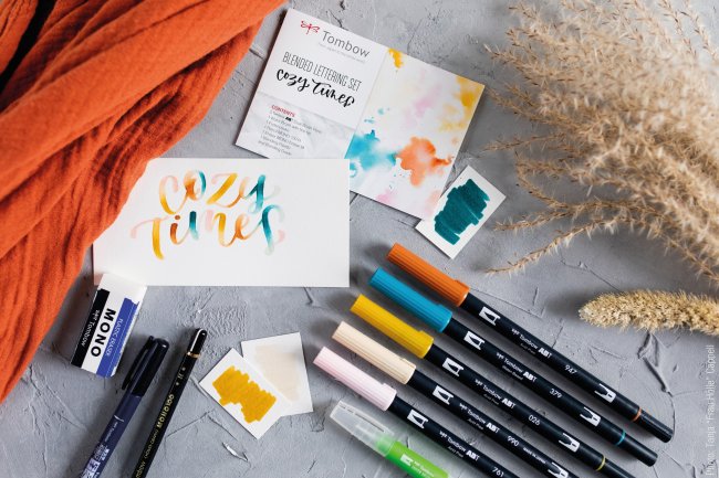 Tombow Blended Lettering Set Cozy Times - Bild 2