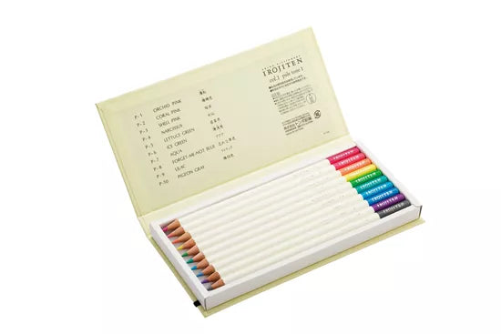 Tombow Farbstift Irojiten Pastelfarben Farben - 10er - Bild 5