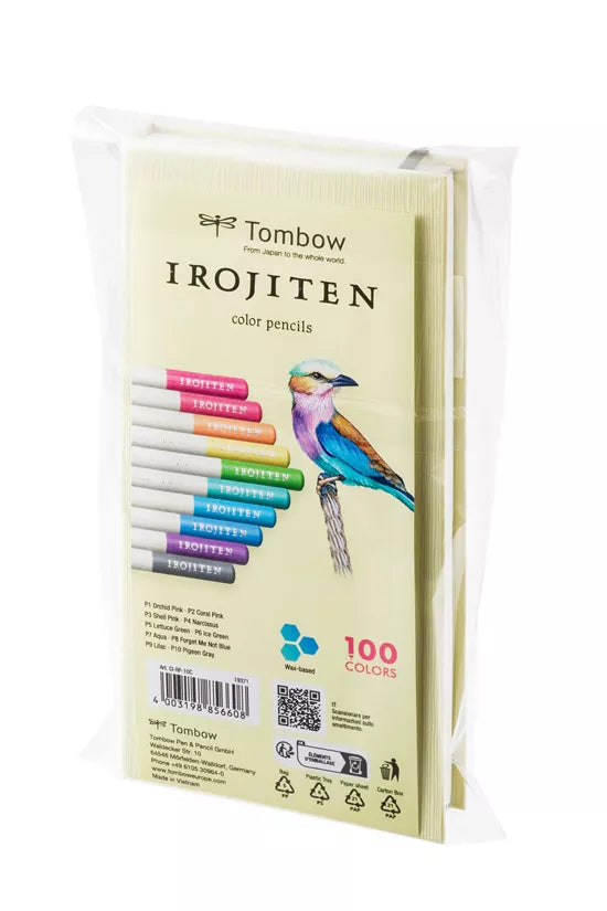 Tombow Farbstift Irojiten Pastelfarben Farben - 10er - Bild 4