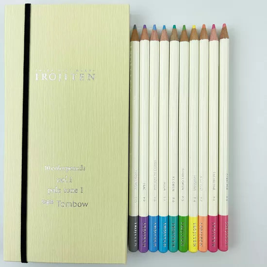 Tombow Farbstift Irojiten Pastelfarben Farben - 10er - Bild 2