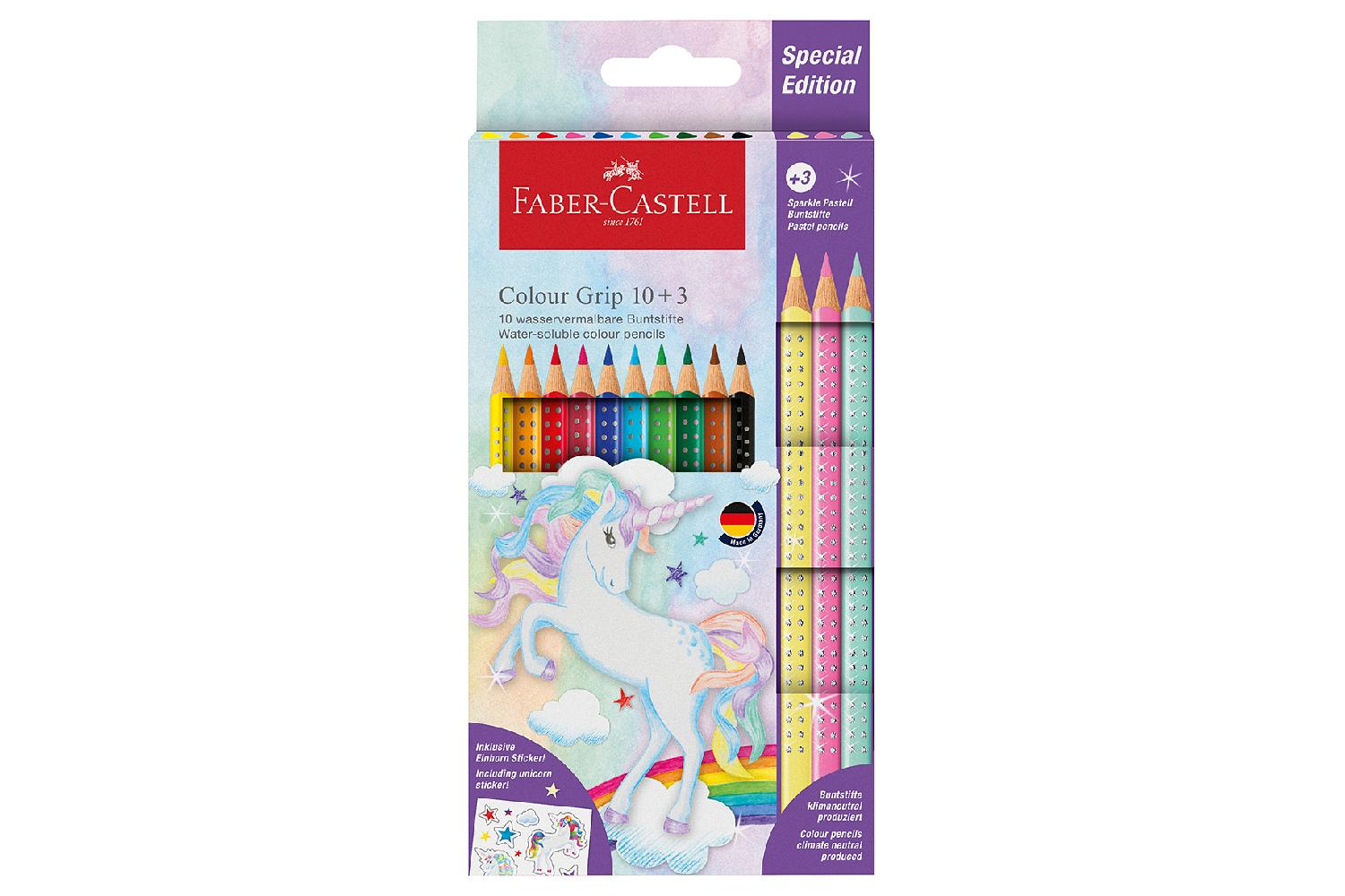 FABER CASTELL Colour Grip 10+3 Einhorn - Bild 1