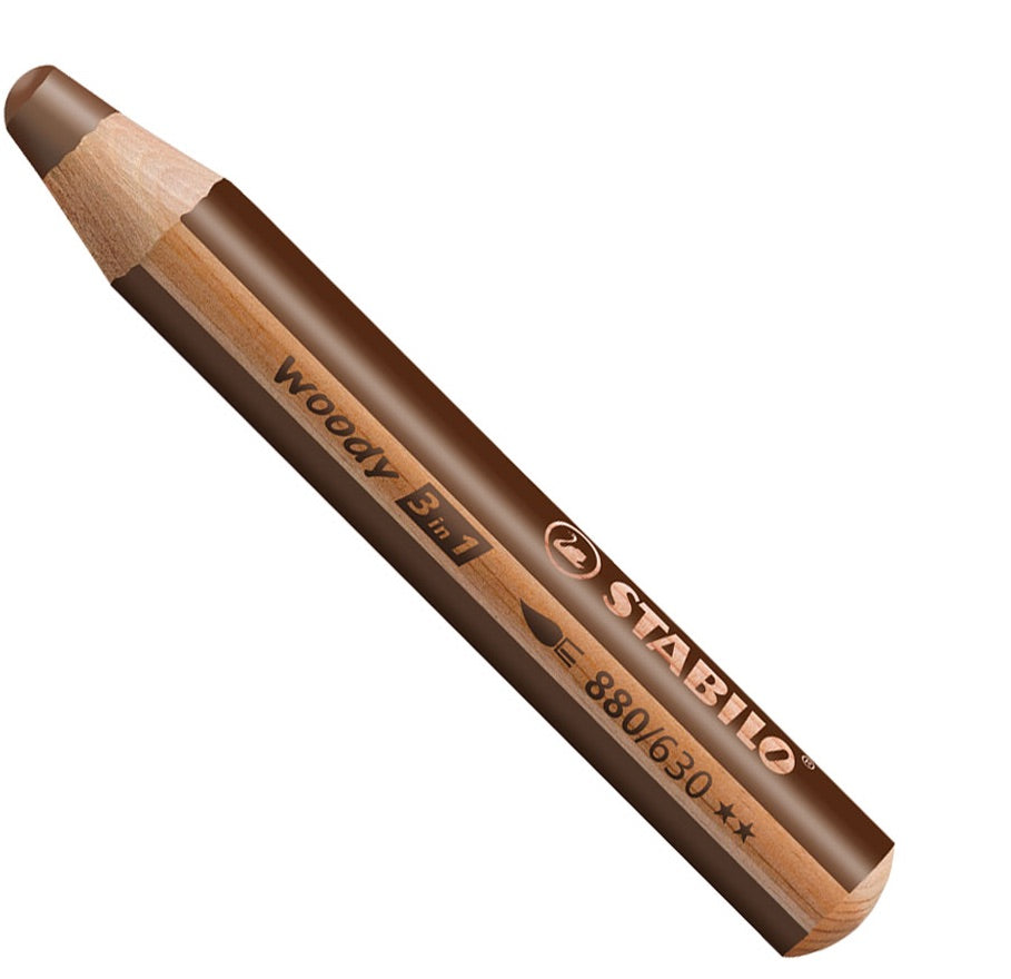 Stabilo Woody 3in1 Malstift braun - Bild 1