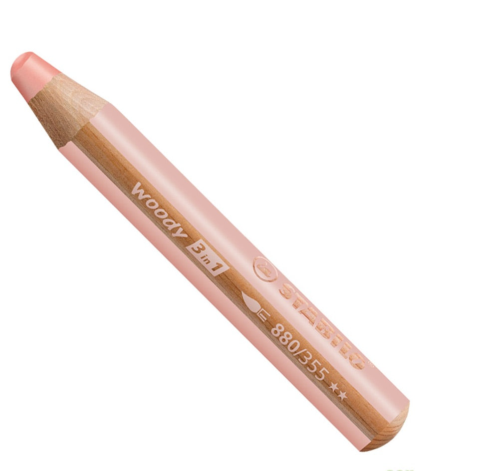 Stabilo Woody 3in1 Malstift fleischpink - Bild 1