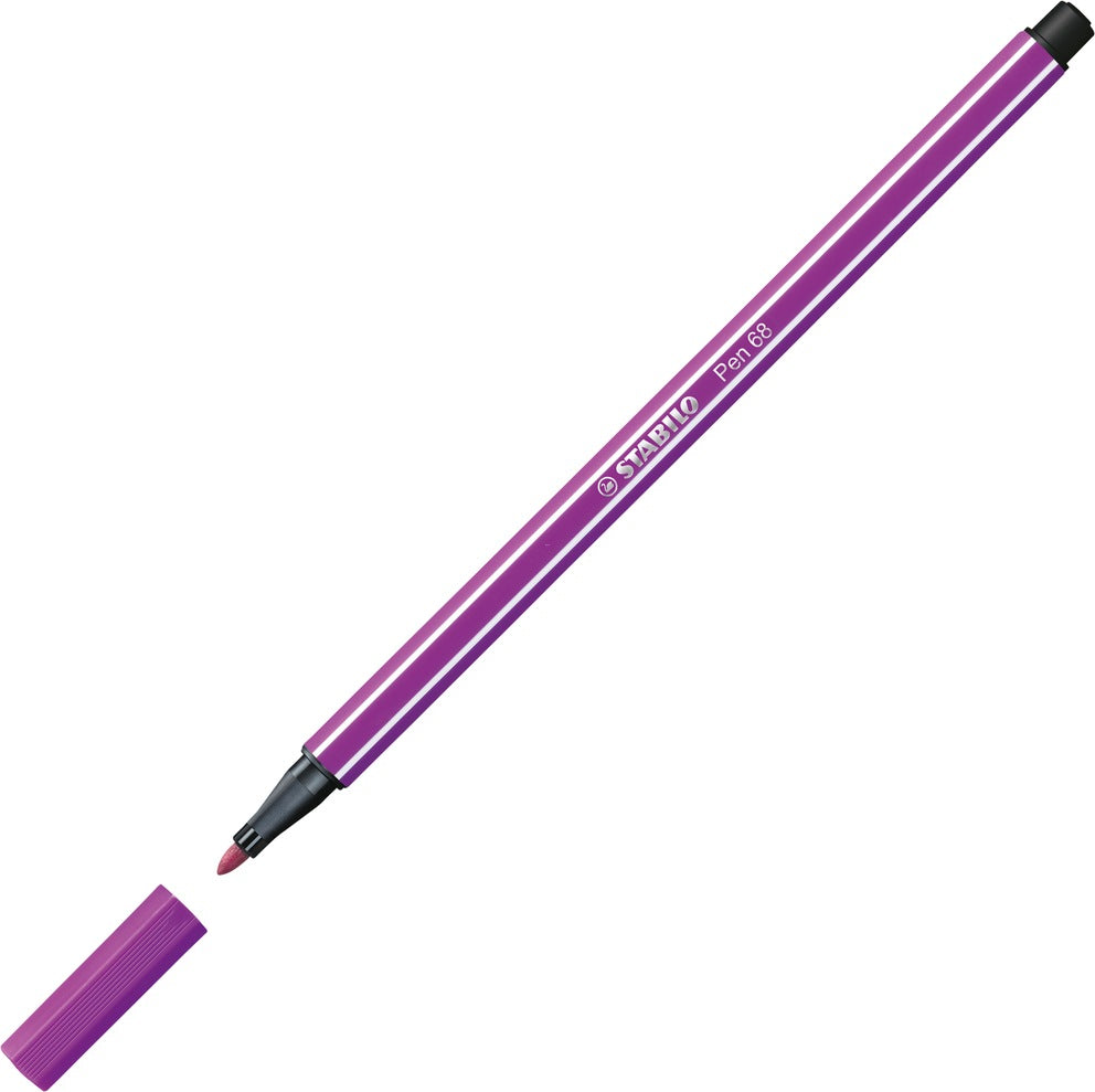Stabilo Pen 68 Fasermaler, lila - Bild 1