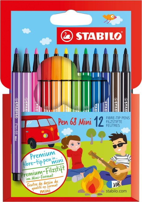 Stabilo Pen 68 Mini 12er Etui - Bild 1