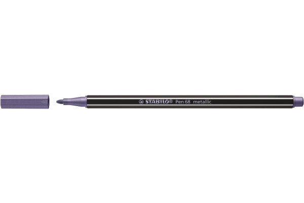 Stabilo Pen 68 Fasermaler metallic lila - Bild 1