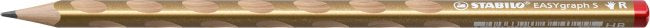 Stabilo EASYgraph "S" Metallic Edition gold rechts - Bild 1
