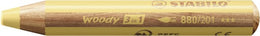 Stabilo Woody 3in1 Malstift pastellgelb