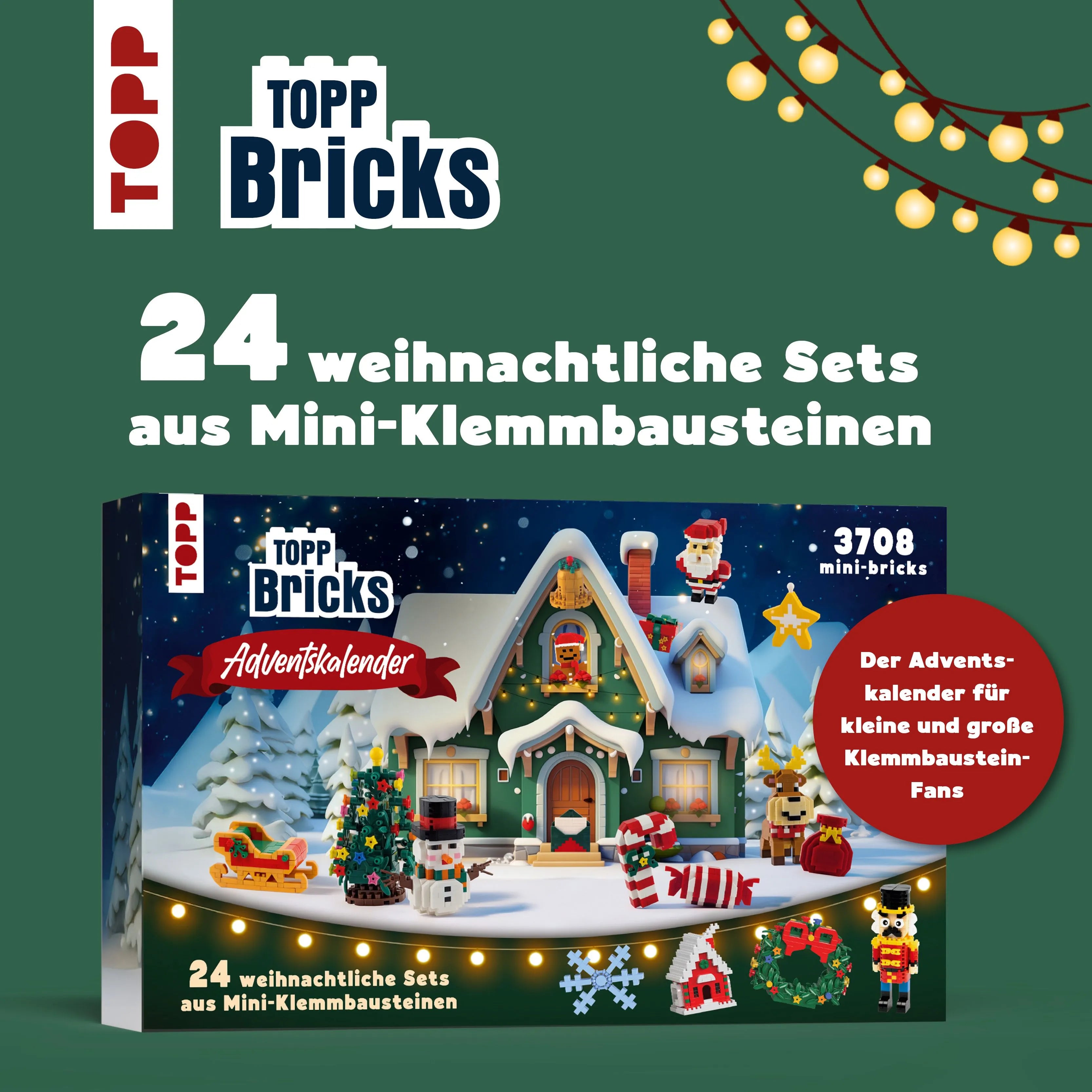 Adventskalender TOPP Bricks mit Mini-Klemmbausteinen - Bild 2