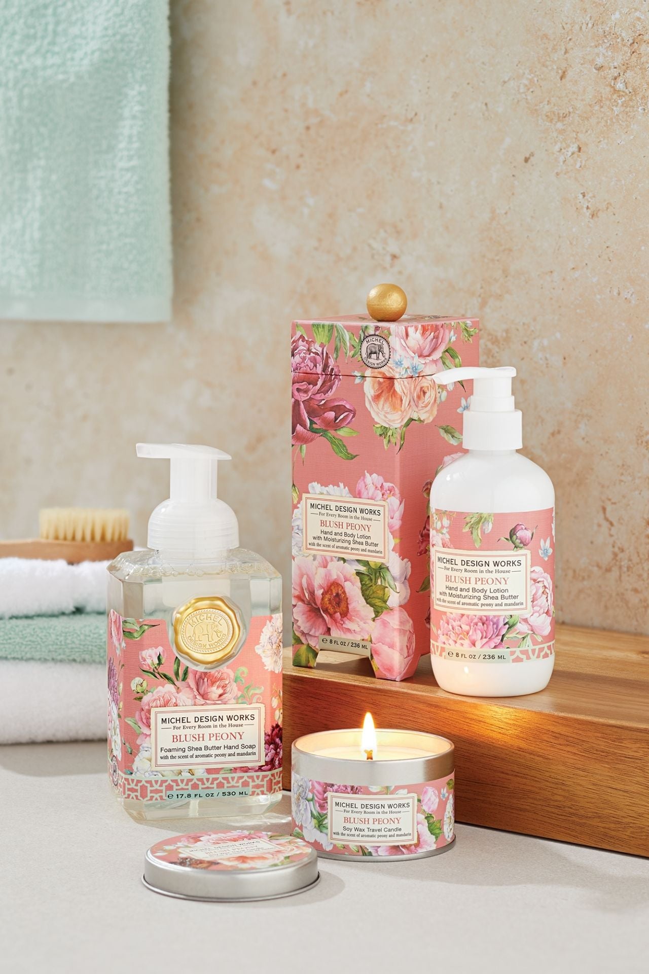 Schaumseife Blush Peony  530ml - Bild 3