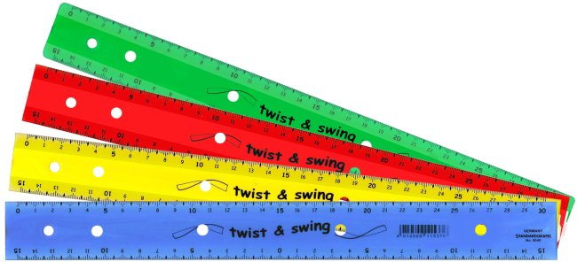DUX Lineal 9040 Twist & Swing 30cm - Bild 1
