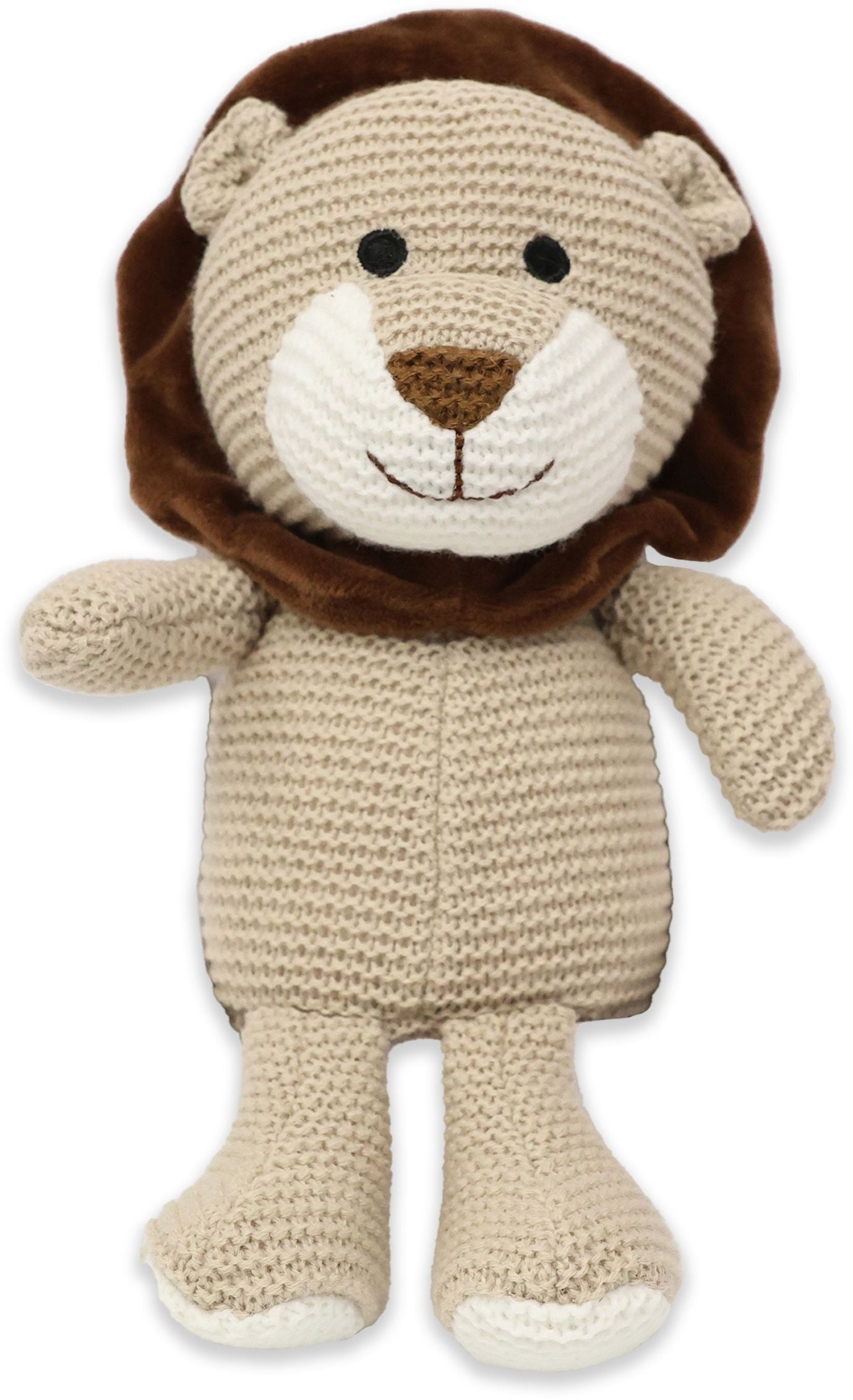 Spielmaus Baby Strick-Kuscheltiere mit Rassel - Bild 4