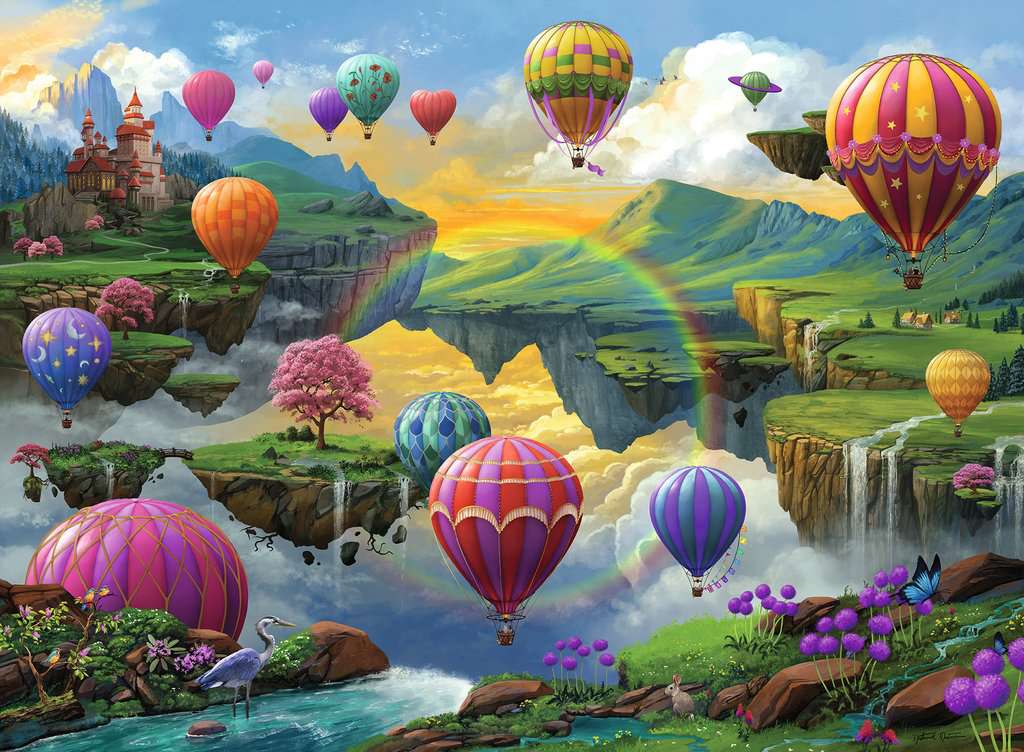 Puzzle 500 Teile Tal der Luftballons 01.190 - Bild 2