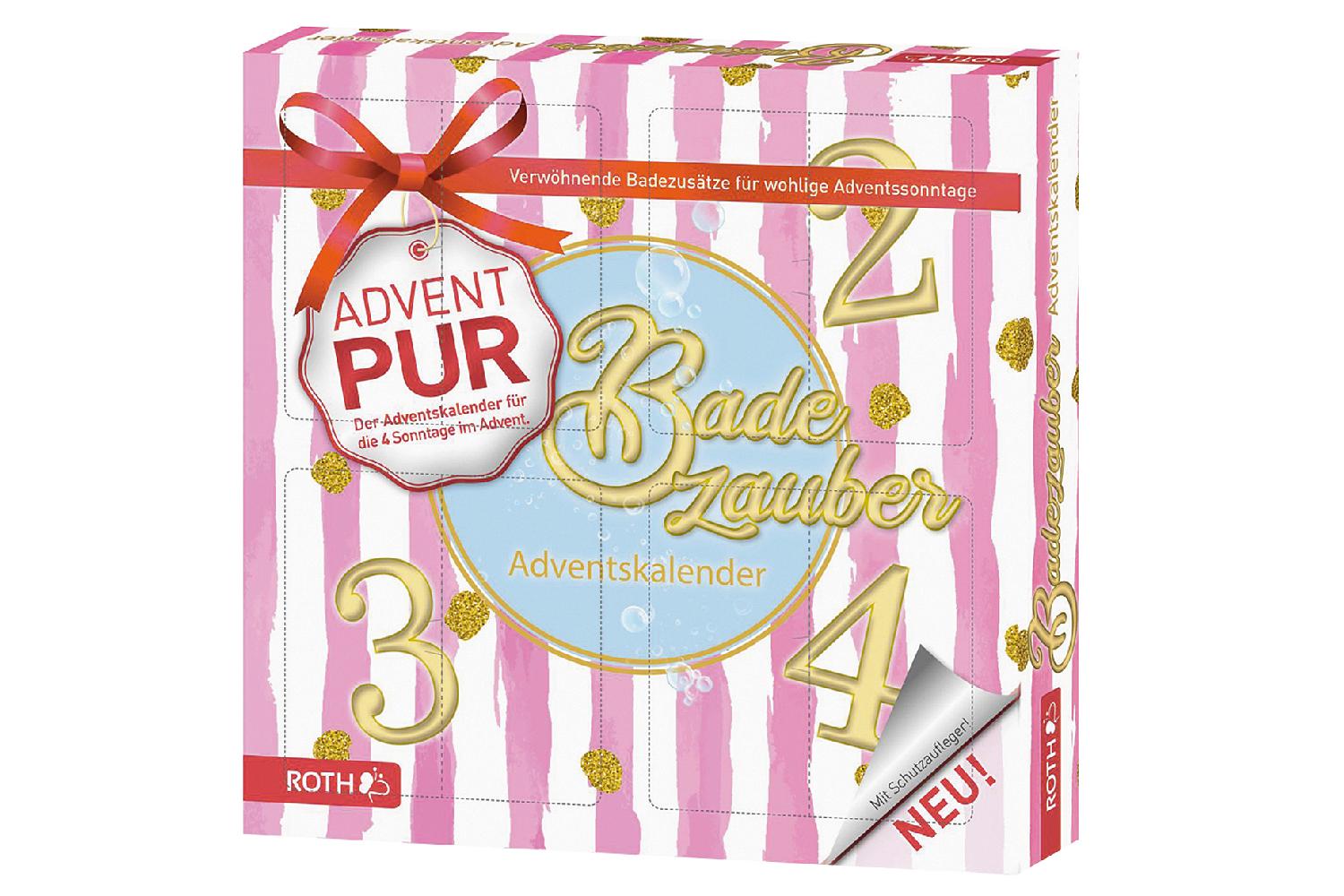 Adventskalender Badezauber 4-teilig - Bild 3