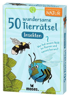 50 Natur wundersame Tierrätsel Insekten