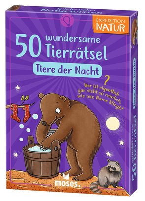 50 Natur wundersame Tierrätsel  Tiere der Nacht