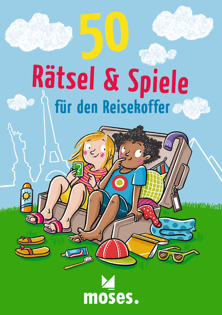 50 Rätsel & Spiele für den Reisekoffer