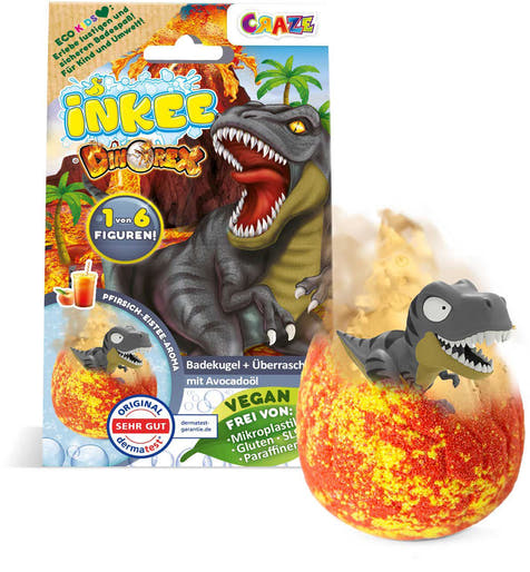INKEE Surprise Bath Bomb Dino
