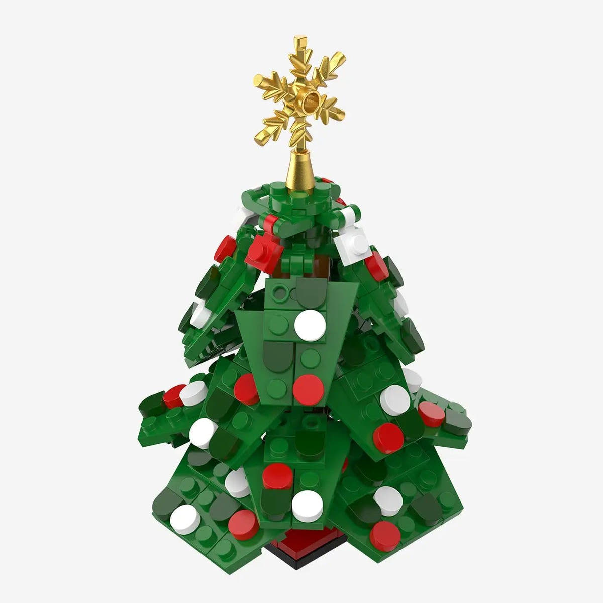 BlueBrixx Festliche Winterbande Weihnachtsbaum, 228 Teile - Bild 3