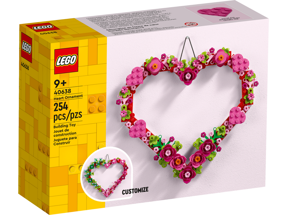 LEGO  Creator Herz Deko 40638