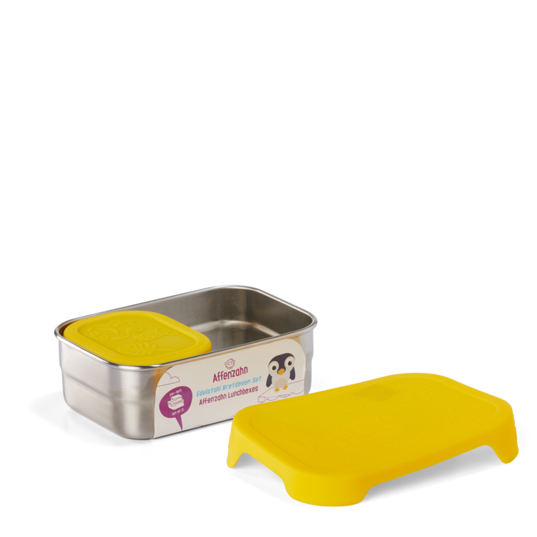 Affenzahn Brotdosen-Set gelb Tiger - Bild 3