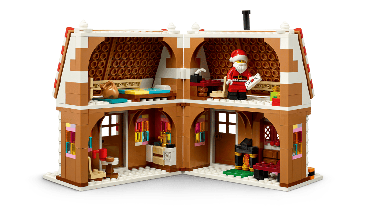 LEGO Iconic Weihnachtliches Lebkuchenhaus 40809 - Bild 4