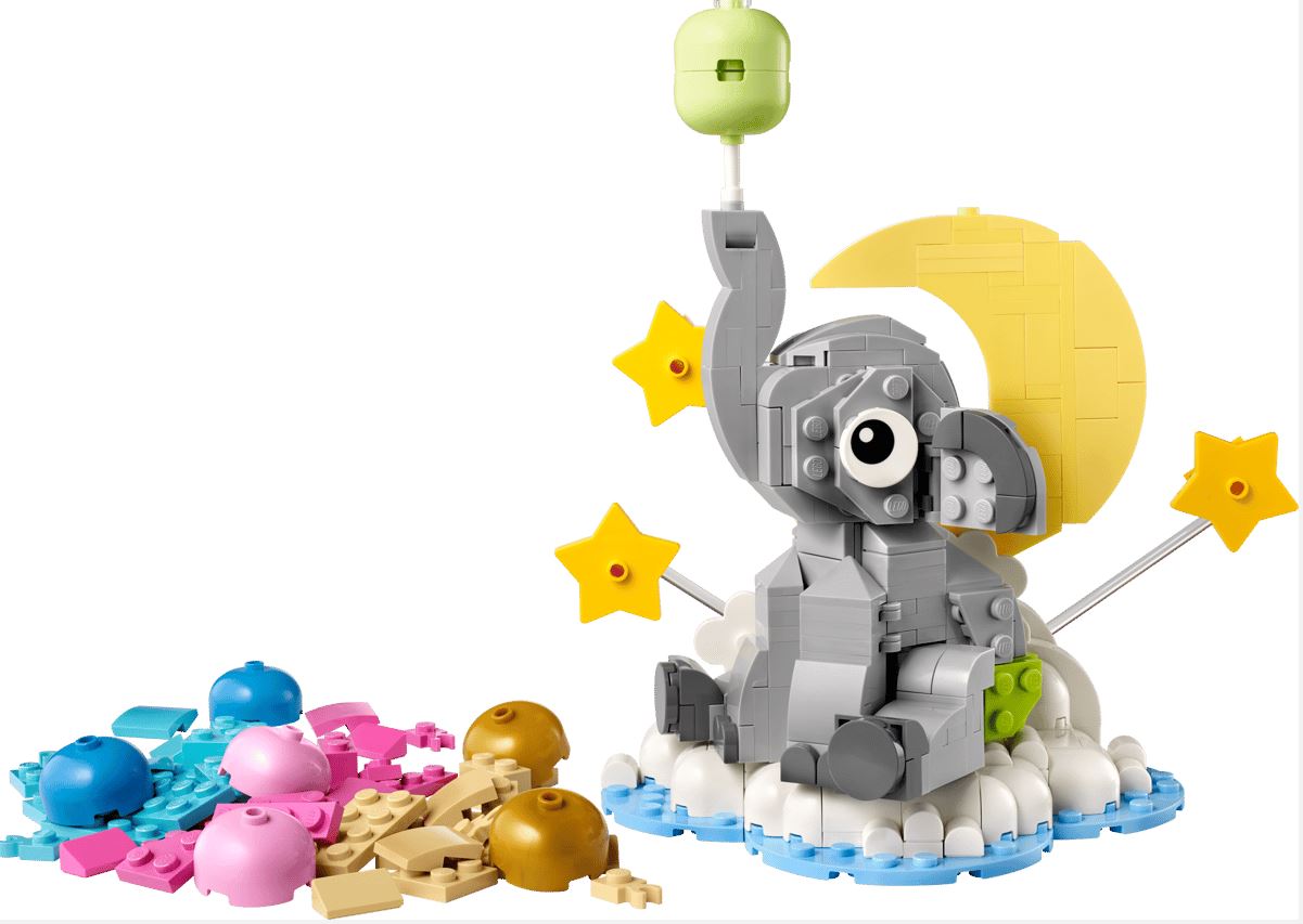 LEGO Iconic 40814 Schwebender Baby-Elefant - Bild 2