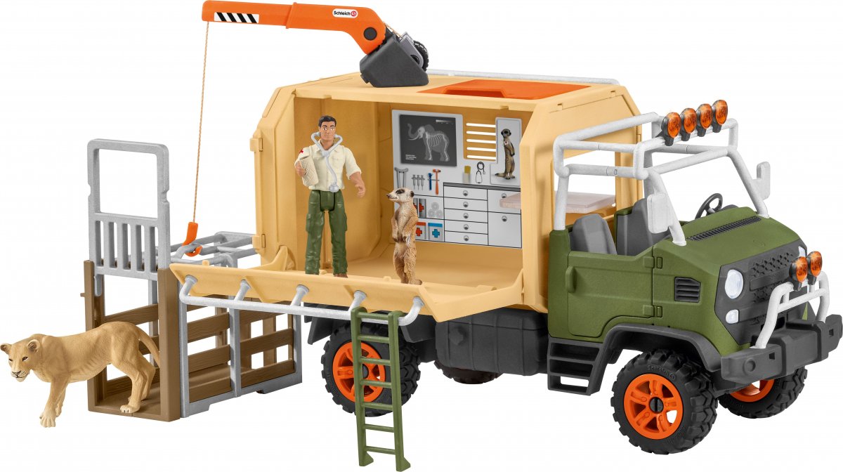 Schleich Grosser Truck Tierrettung 42475 - Bild 1