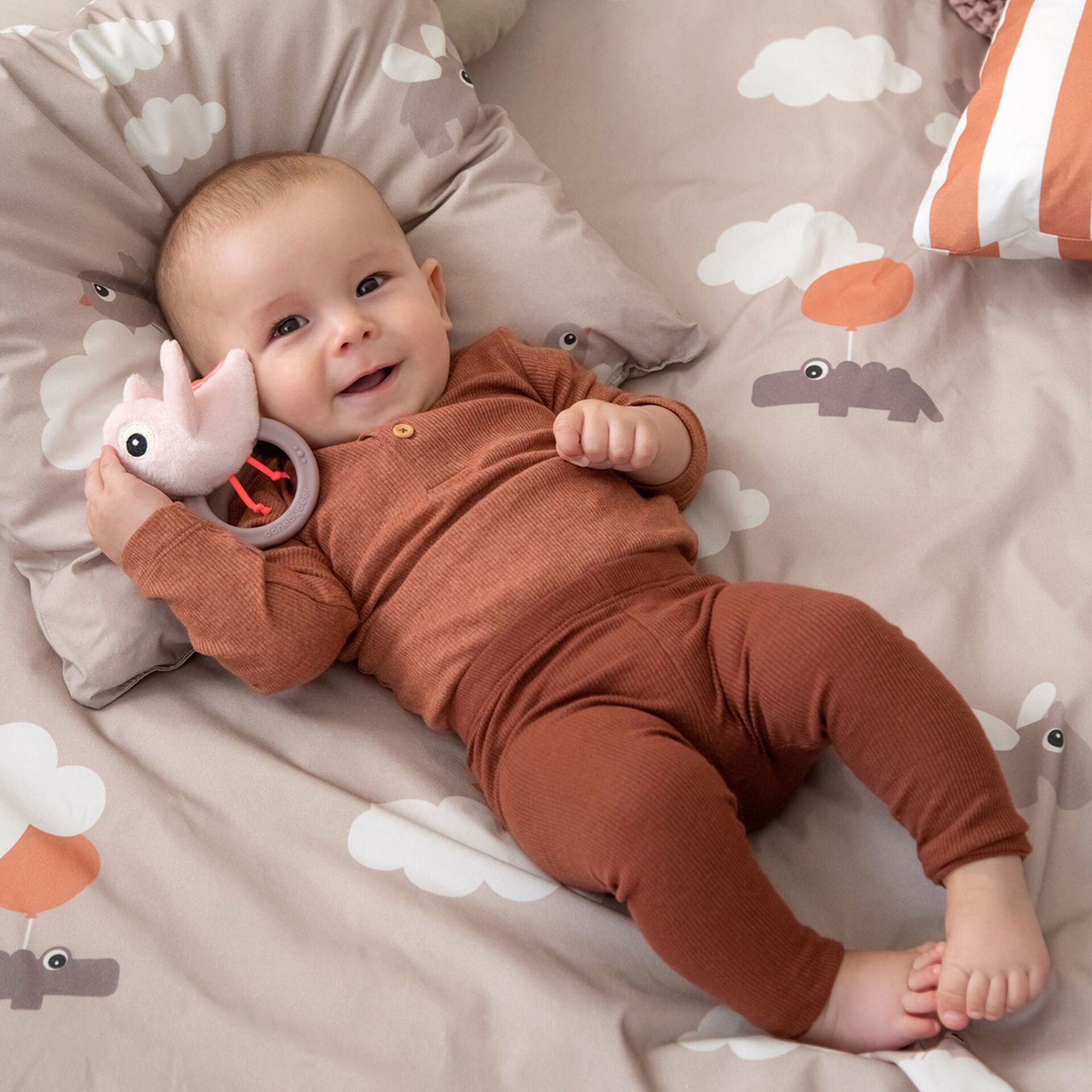 done by deer Rassel mit Beissring Birdee rosa - Bild 4