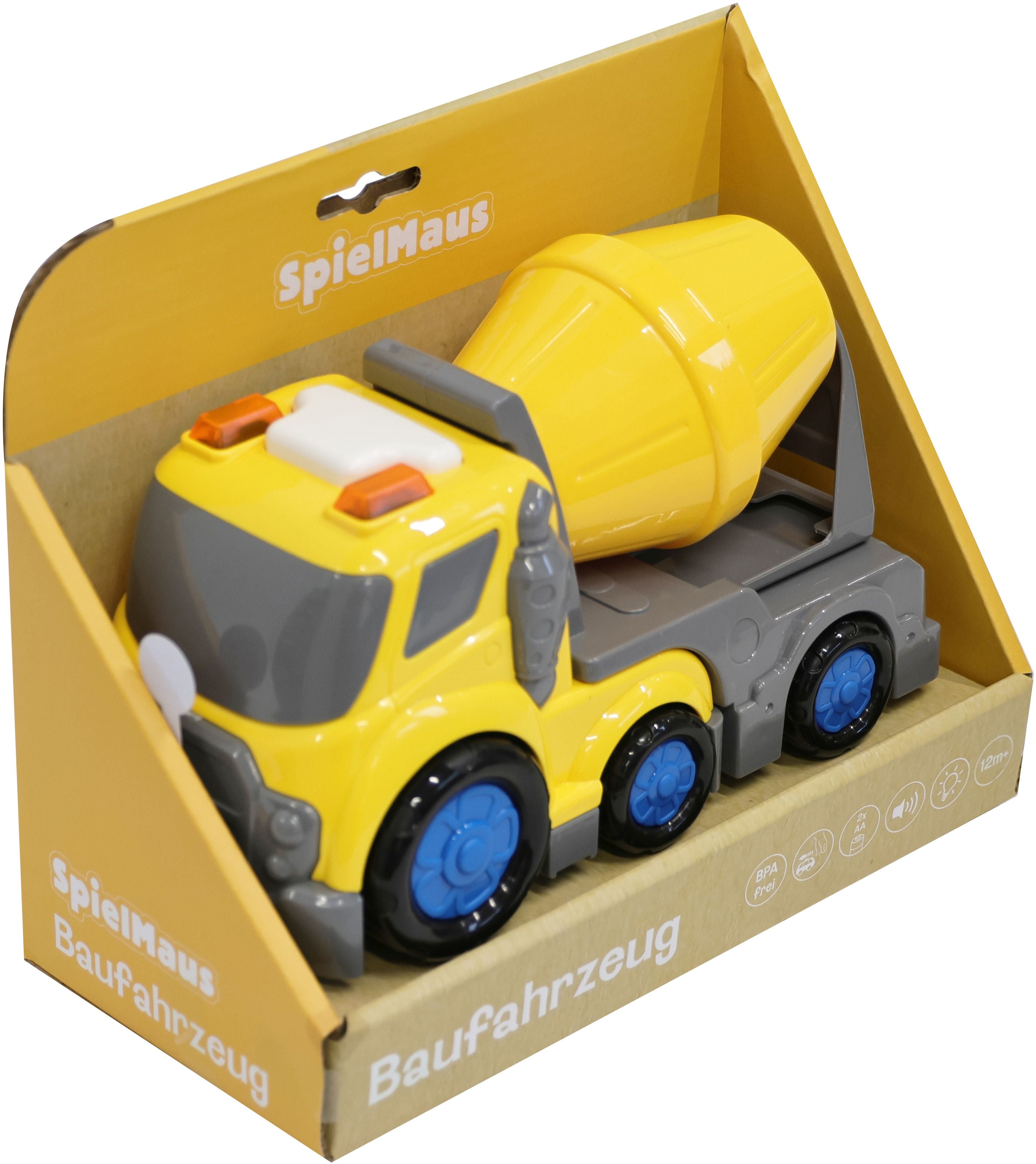 Spielmaus Baufahrzeug mit Licht & Sound - Bild 3