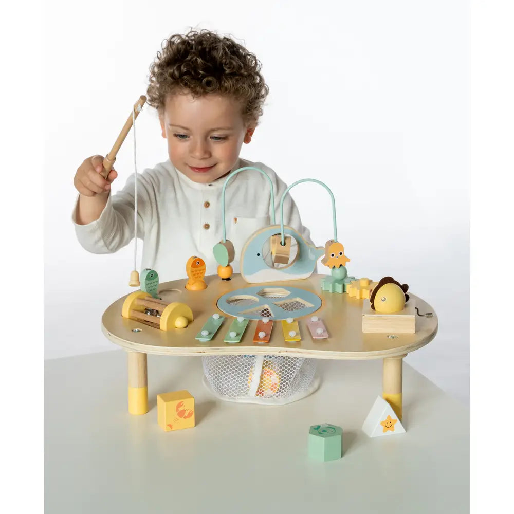 SpielMaus Holz Motorik-Spieltisch Meerestiere - Bild 2