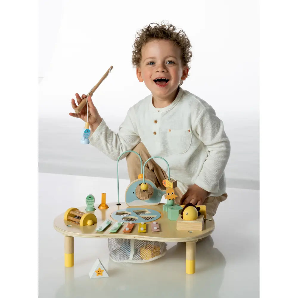 SpielMaus Holz Motorik-Spieltisch Meerestiere - Bild 4